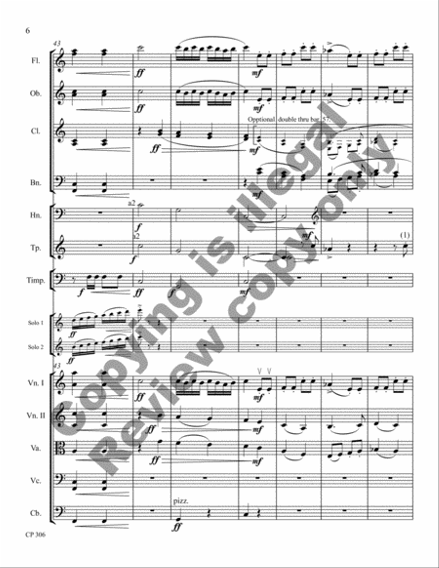 Little Suite Full Orchestra scores gallery preview page 86