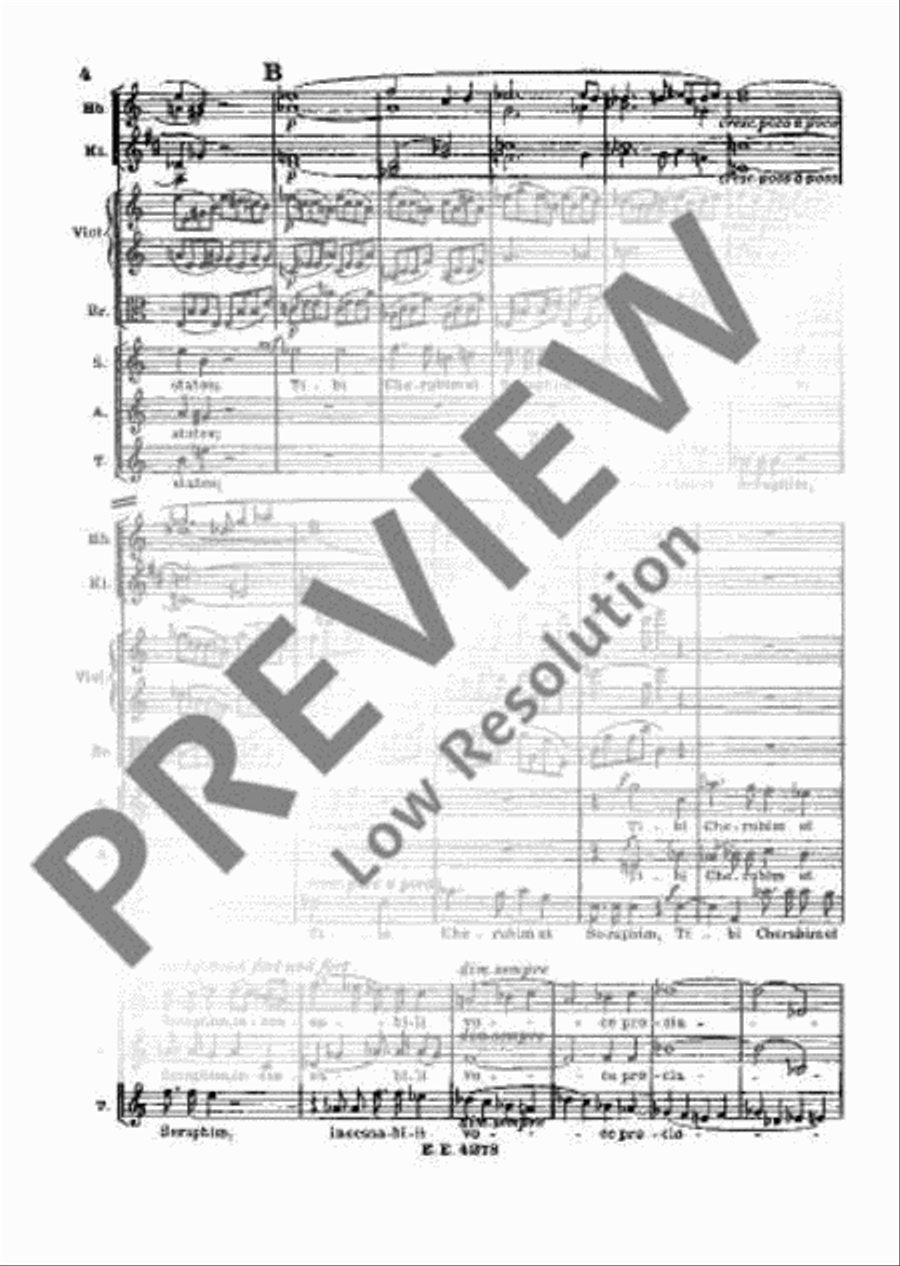 Te Deum Te Deum Choir scores gallery preview page 13