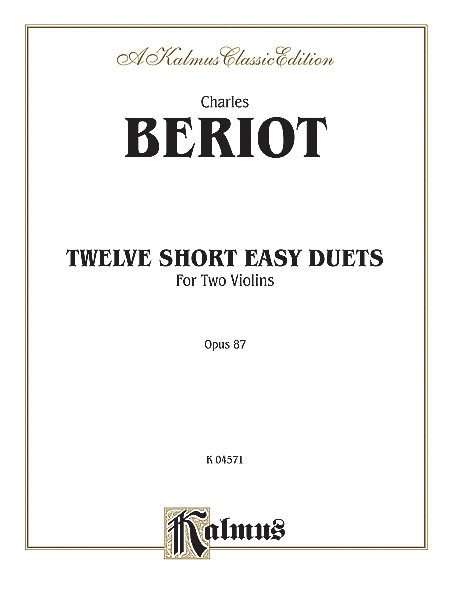 12 Short Easy Duets, Op. 87