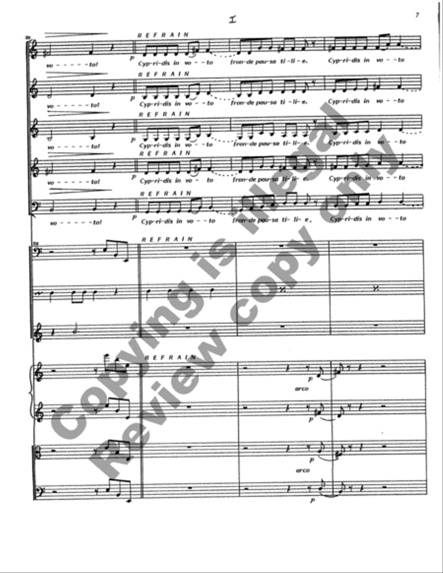 Cantata Rustica (Full/Choral Score) Choir scores gallery preview page 84
