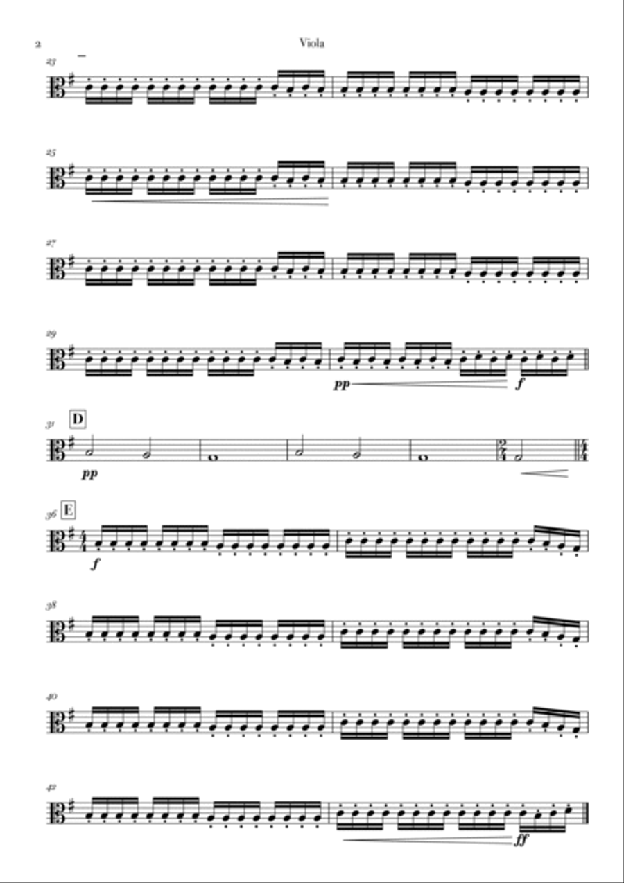 Wildest Dreams String Quartet scores gallery preview page 6