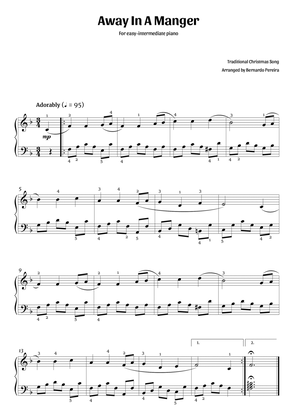 Away In A Manger (easy-intermediate piano)