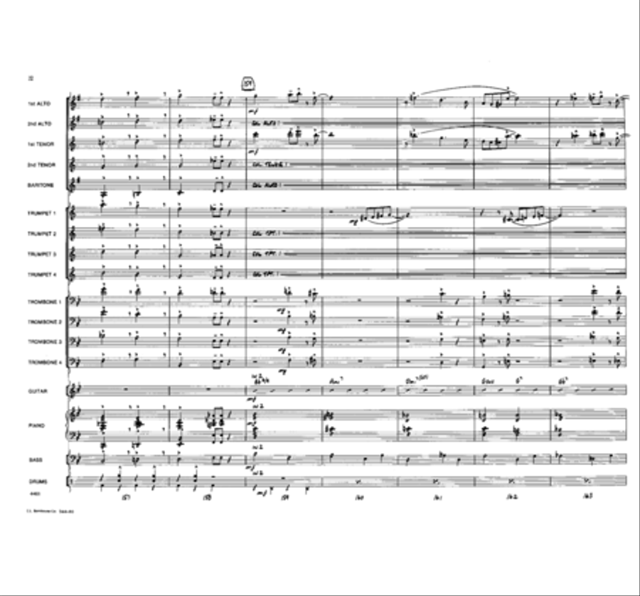 Exit 135 North Exit 135 North Jazz Ensemble scores gallery preview page 21