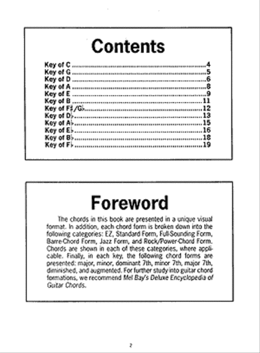 Easiest Guitar Chord Book Guitar scores gallery preview page 2