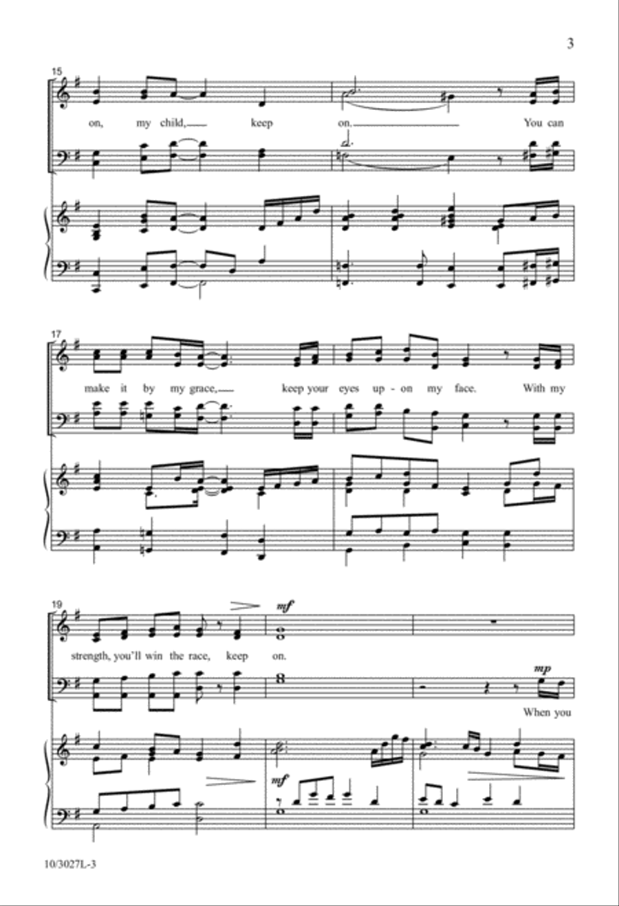 Keep On 4-Part scores gallery preview page 3