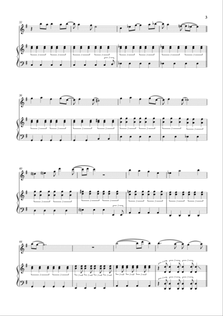 All I Want For Christmas Is You Violin Solo scores gallery preview page 3