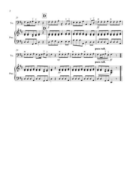 Autumn "Four Seasons" for Cello and Piano image number null