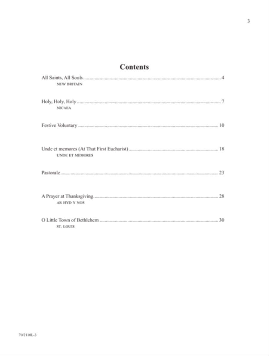 In the Ending of the Year Organ Solo scores gallery preview page 2