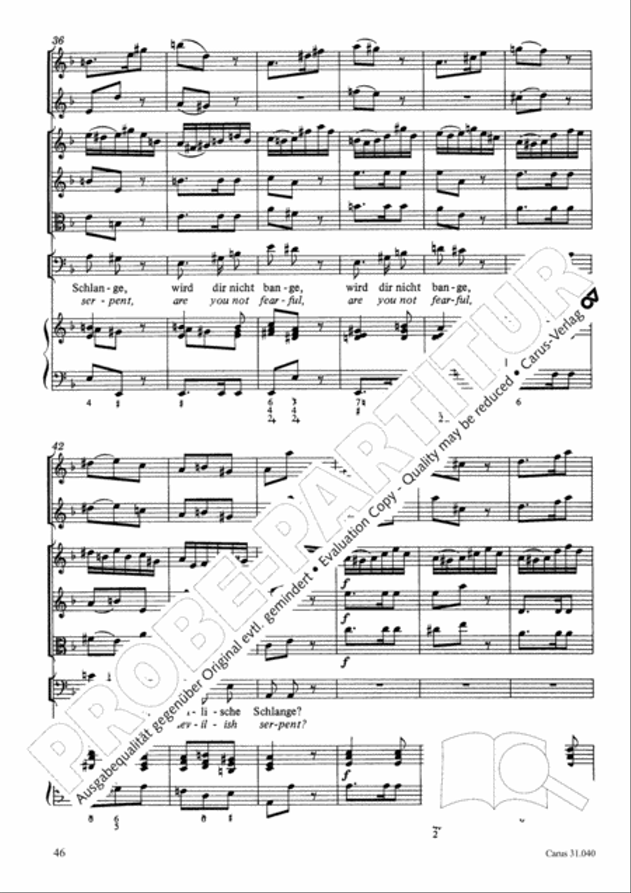 Christ was manifested for this purpose (Dazu ist erschienen der Sohn Gottes) ATB scores gallery preview page 47