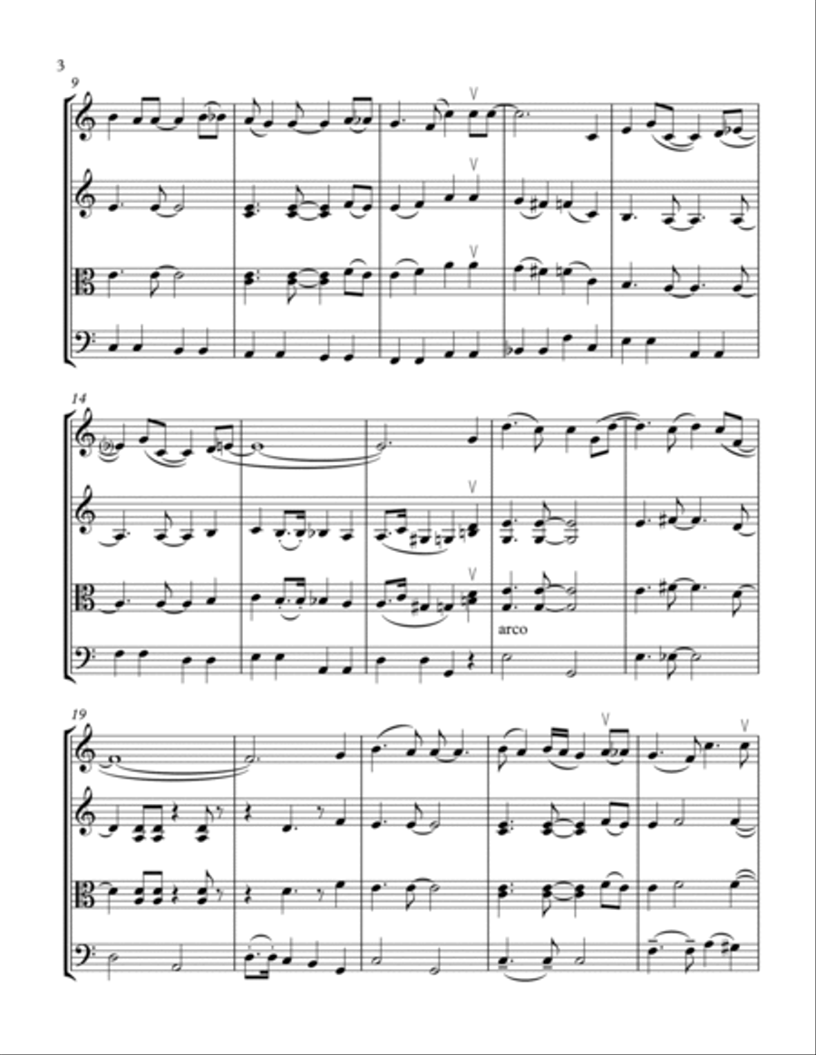 Come Fly With Me String Trio scores gallery preview page 5