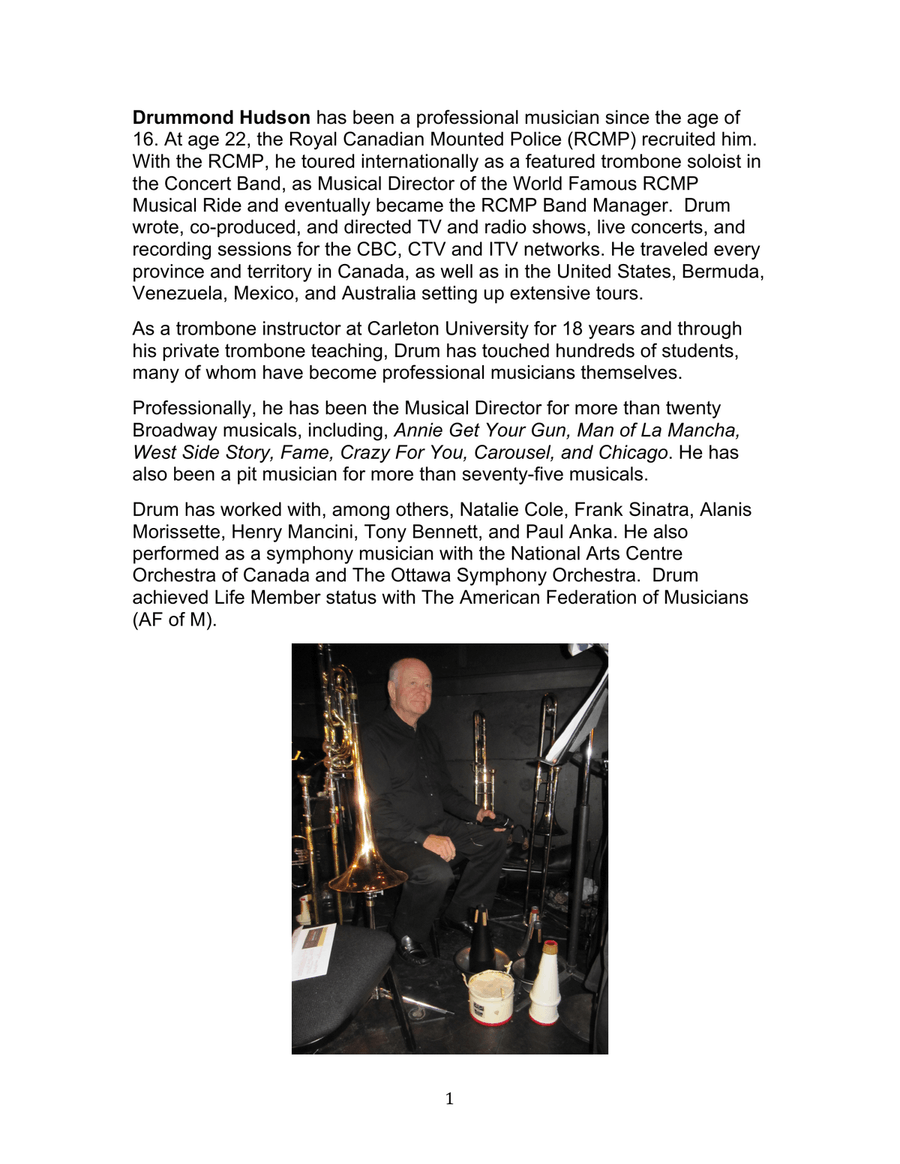 Let's Play Trombone - Method, Volume 1 Trombone Solo scores gallery preview page 3