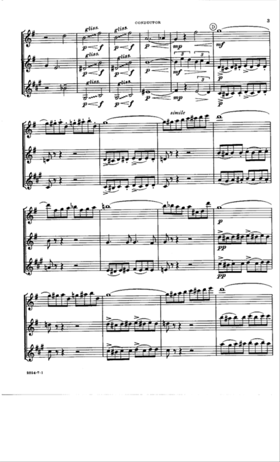 Pastorale Moderne Woodwind Trio - Sheet Music page 4