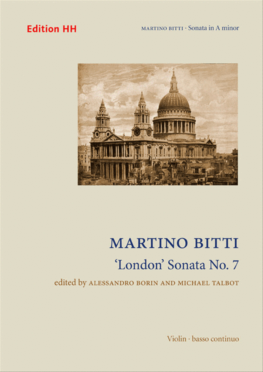 'London' Sonata No. 7 'London' Sonata No. 7 Violin scores gallery preview page 1