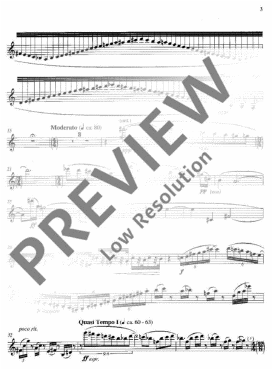 Pastorale Pastorale A Clarinet scores gallery preview page 14