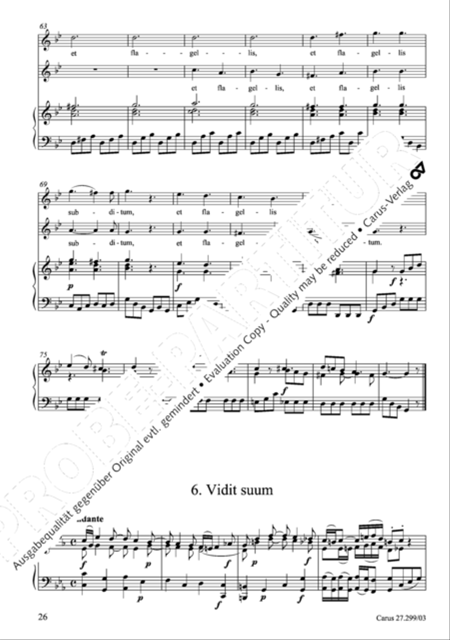 Stabat mater Stabat mater Women's Choir scores gallery preview page 27