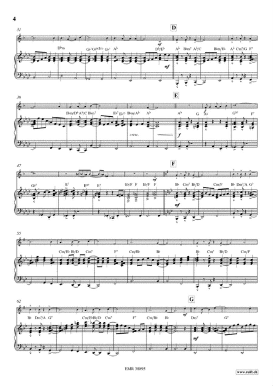 O Christmas Tree Piano Accompaniment scores gallery preview page 4