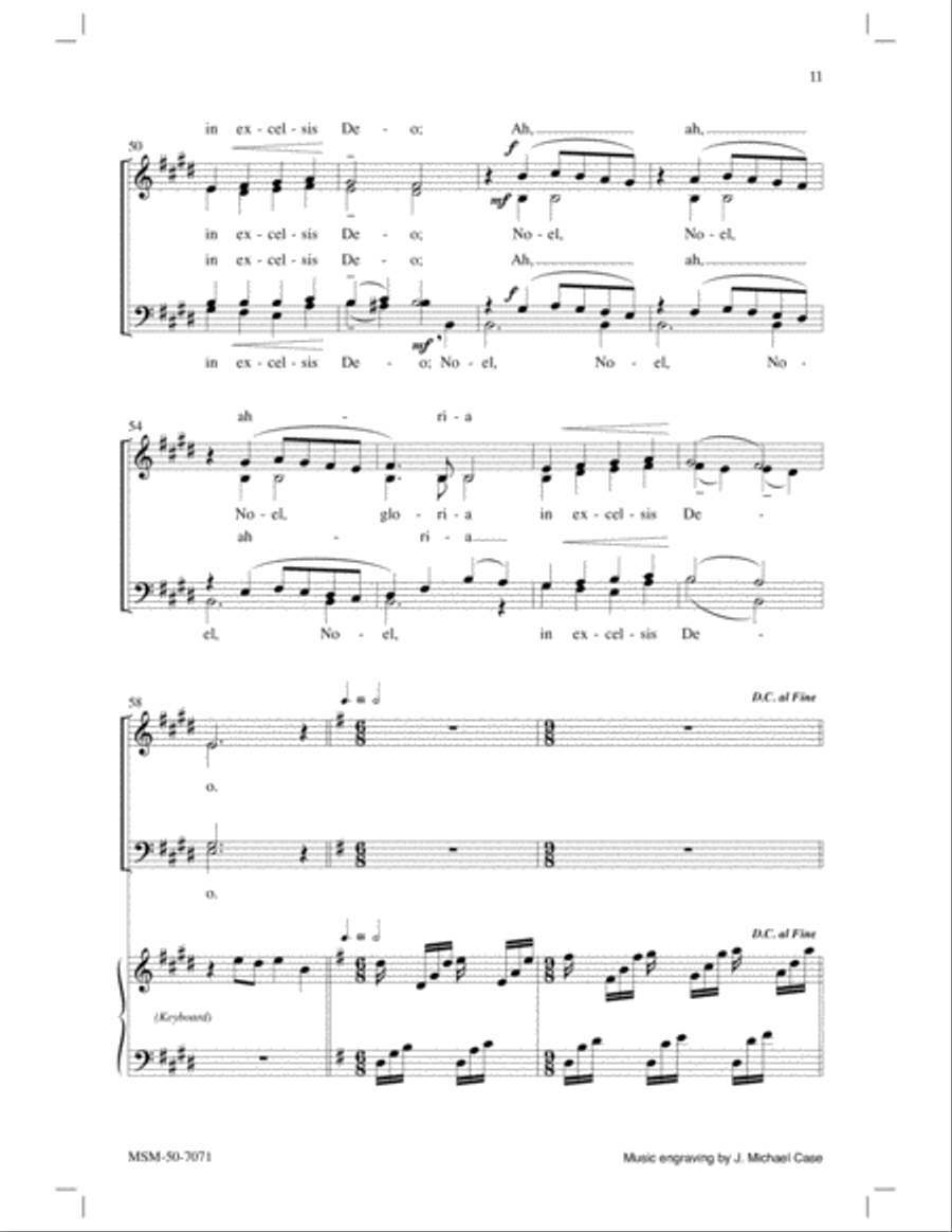 Gloria Divisi scores gallery preview page 6