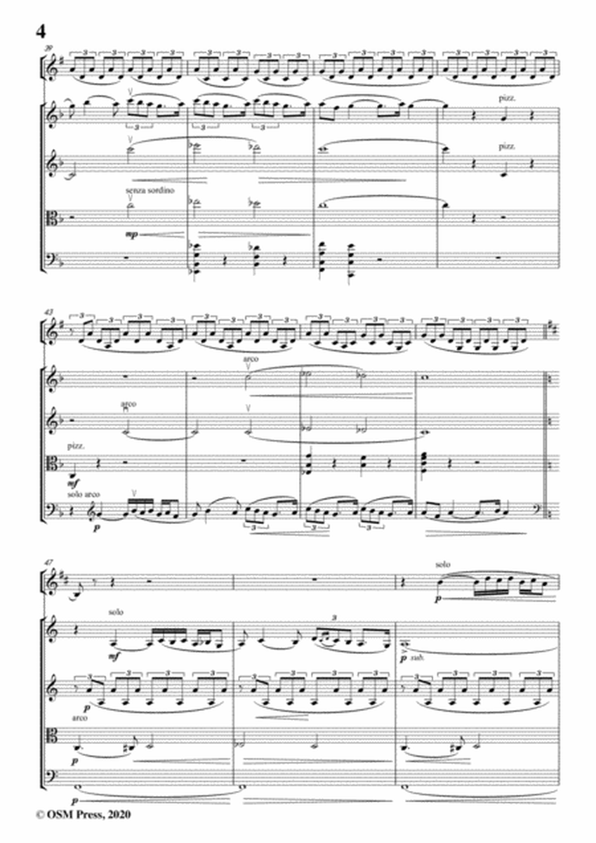 Glazunov-Rêverie orientale(Oriental Reverie),for Clarinet and Strings image number null