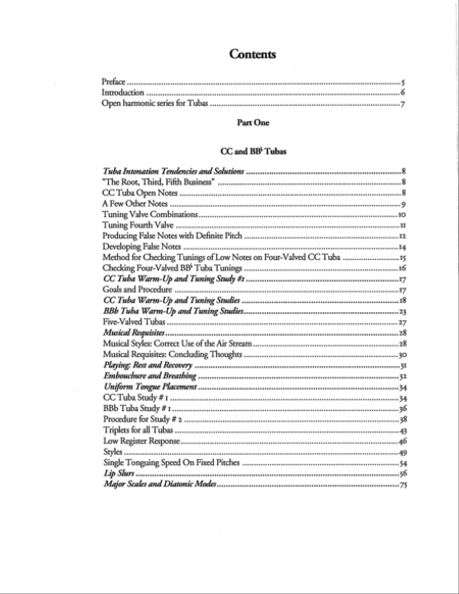 Musical Tuba Playing Musical Tuba Playing Tuba scores gallery preview page 4