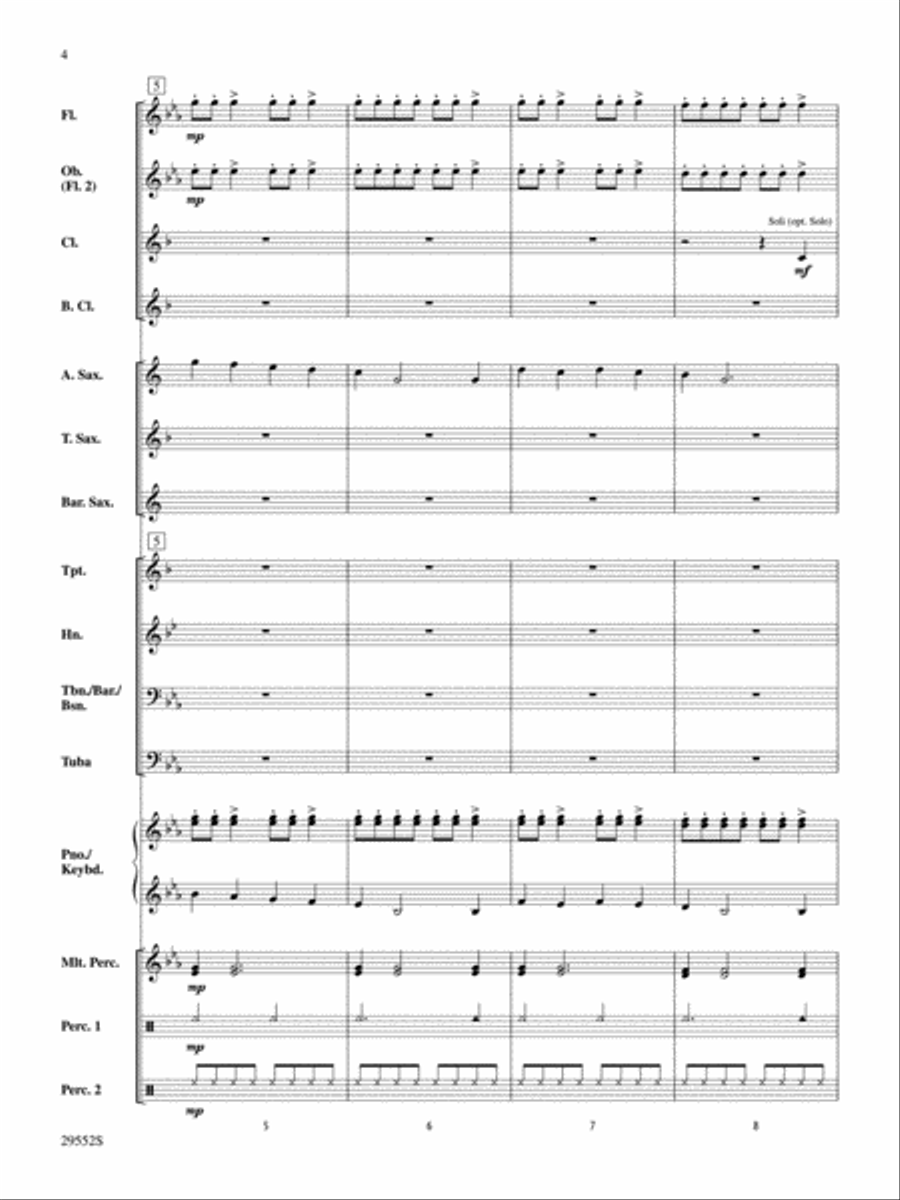 Let It Snow! Let It Snow! Let It Snow! Concert Band scores gallery preview page 3
