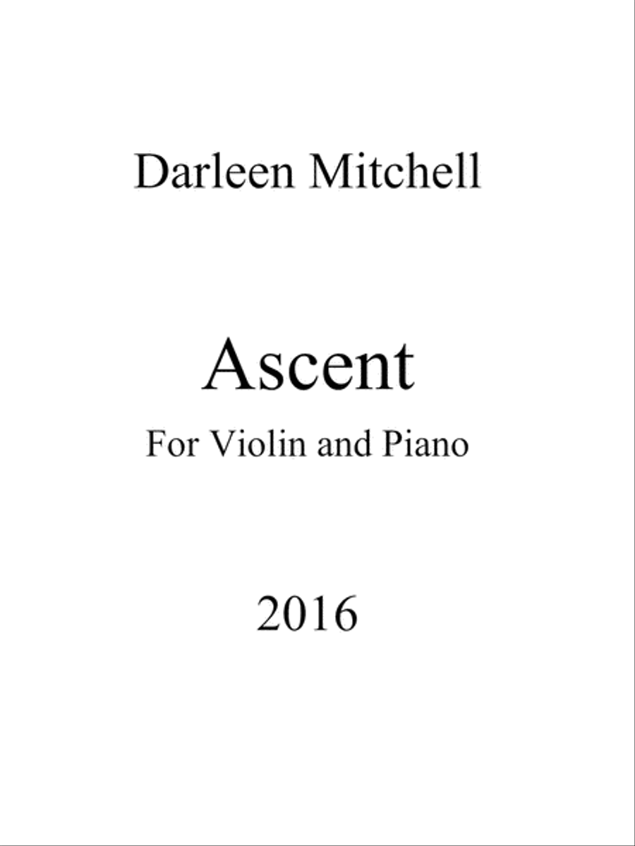 [Mitchell] Ascent Violin Solo scores gallery preview page 3