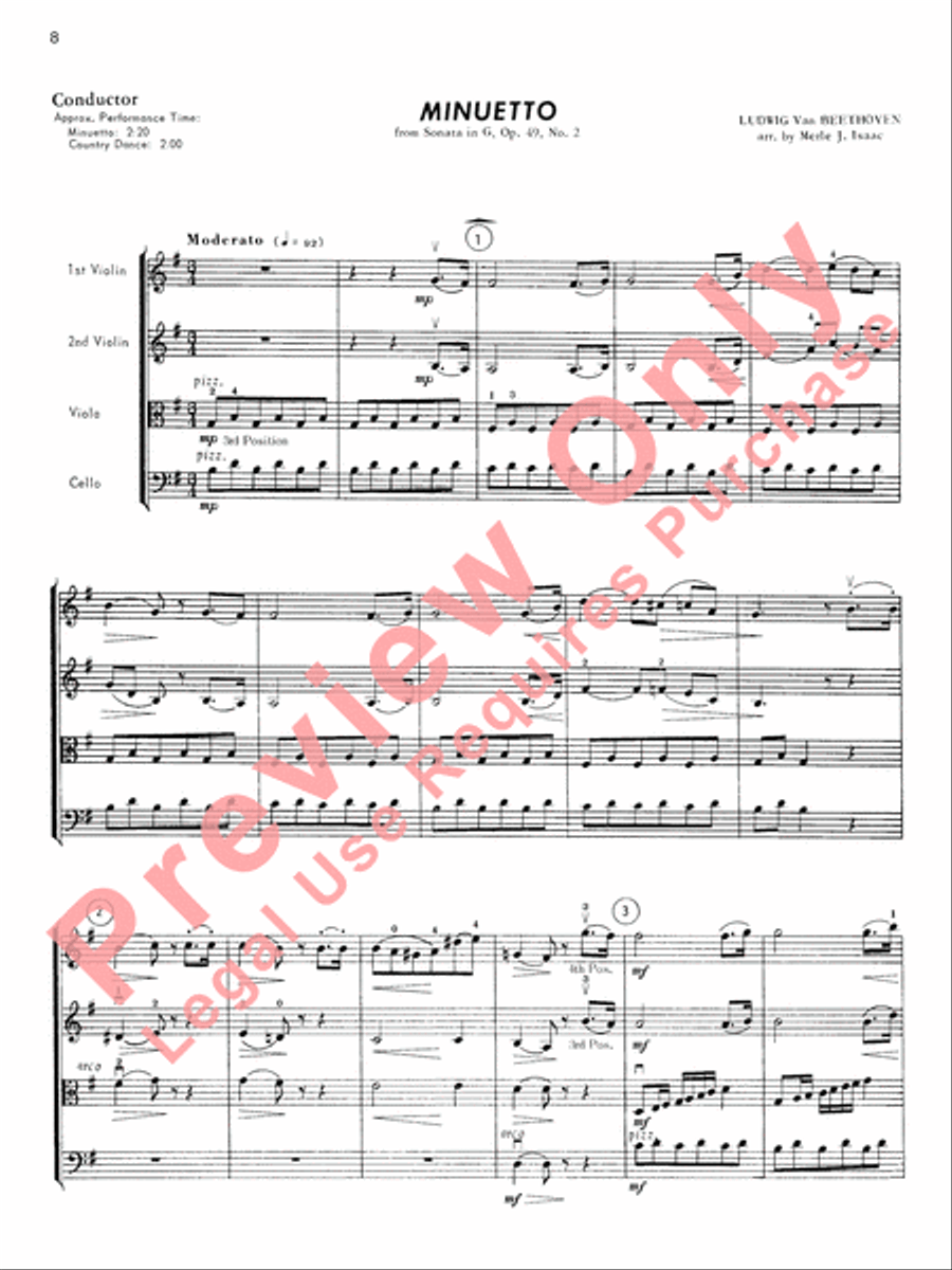 Highland/Etling String Quartet Series: Book 2 String Quartet scores gallery preview page 37
