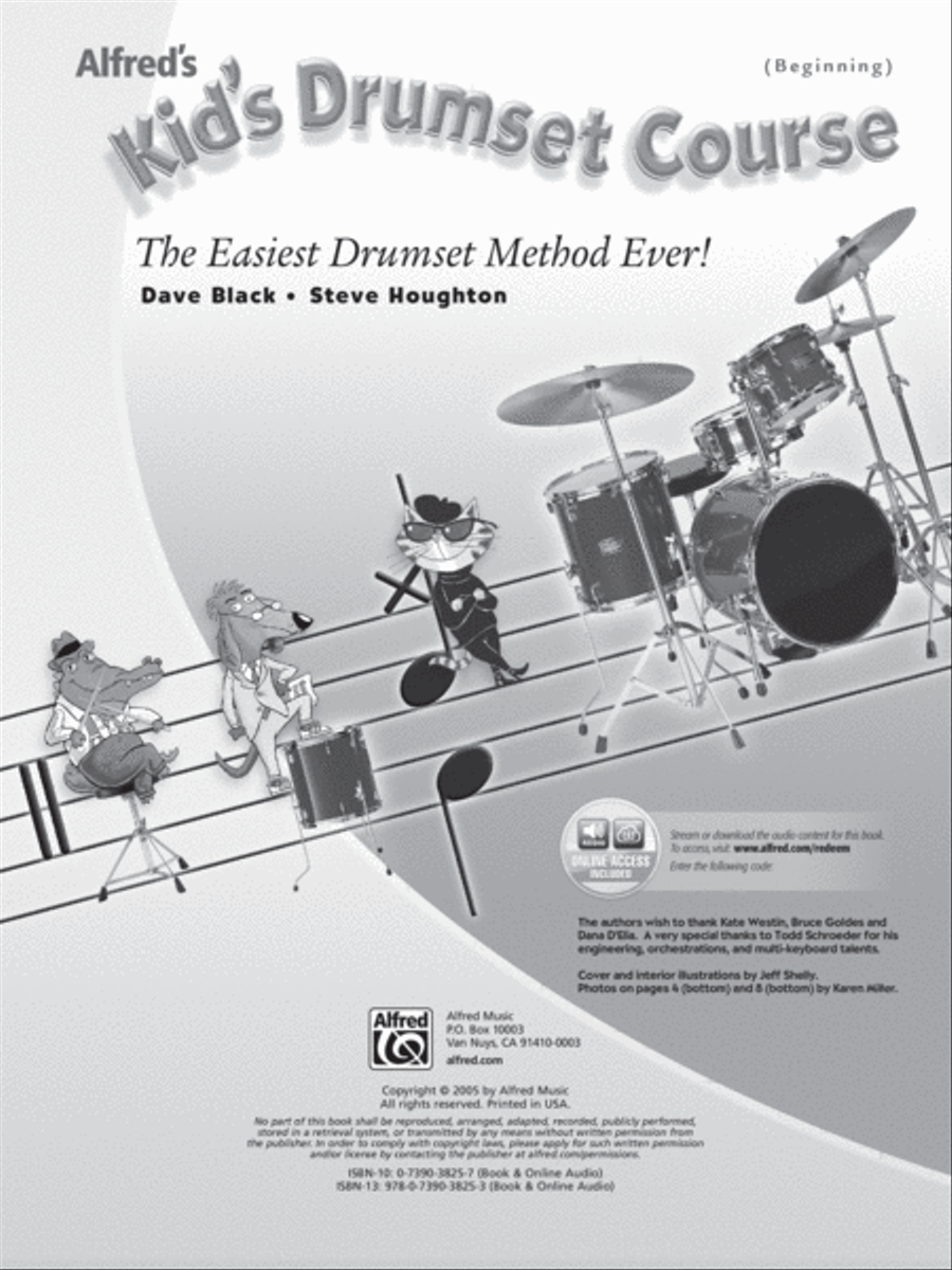 Alfred's Kid's Drumset Course Drum Set scores gallery preview page 2
