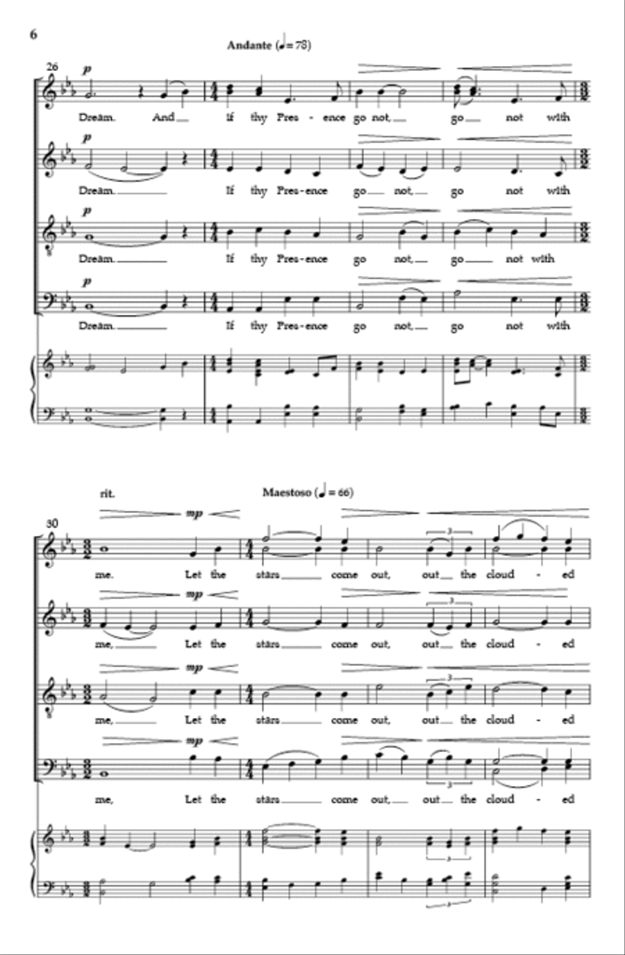 The Clouded Heaven Divisi scores gallery preview page 5