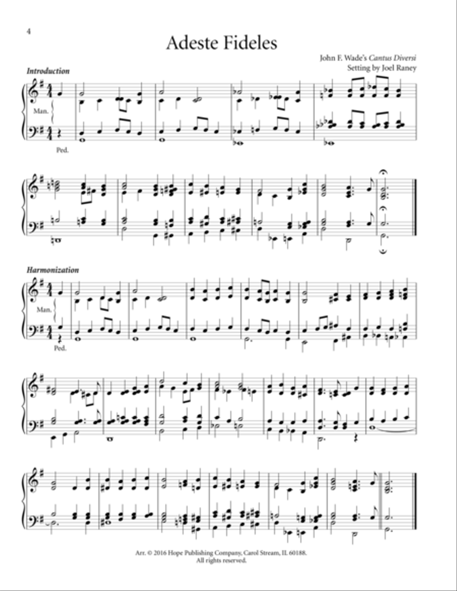 55 Hymn Harmonizations for Organ Organ Solo scores gallery preview page 4