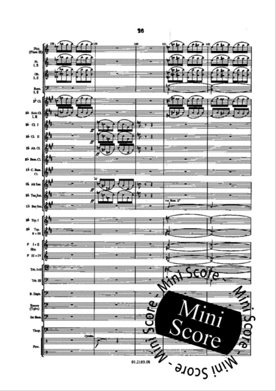 Der Zigeunerbaron Concert Band scores gallery preview page 32
