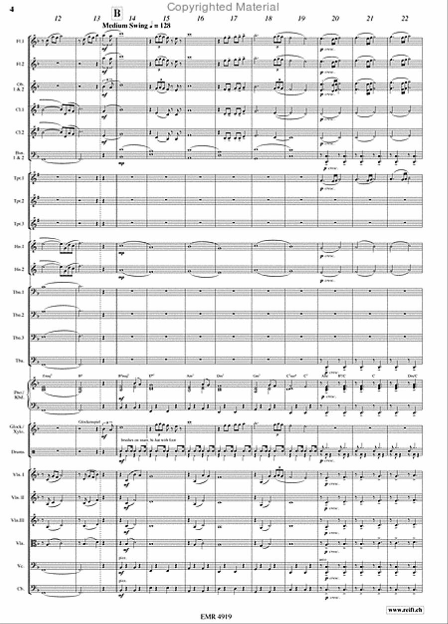 Once Upon A Time In America Orchestra scores gallery preview page 4
