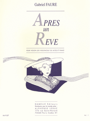 Book cover for Apres Un Reve Pour Violon (ou Violoncelle Ou Alto) Et Piano