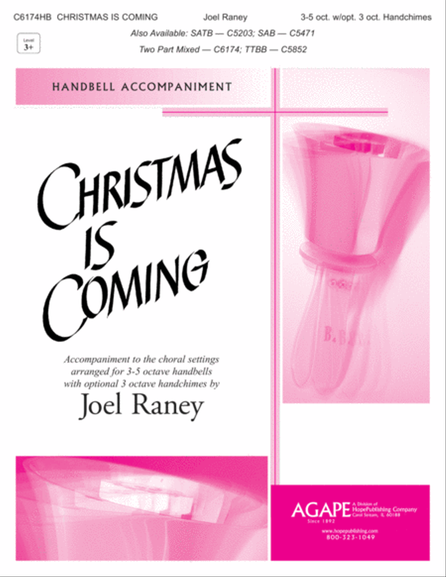 Christmas Is Coming Choir scores gallery preview page 1