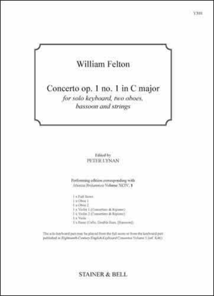 Book cover for Concerto op.1 no.1 in C major