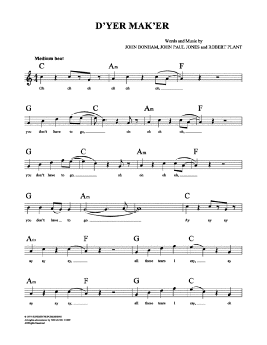 D'yer Mak'er D'yer Mak'er School and Community scores gallery preview page 2