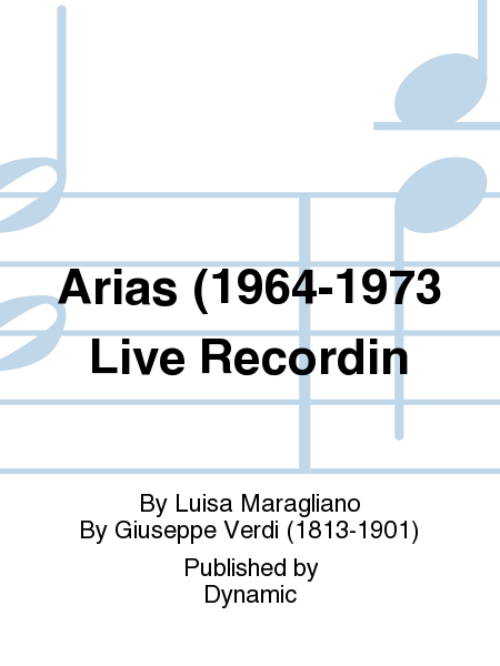 Arias (1964-1973 Live Recordin