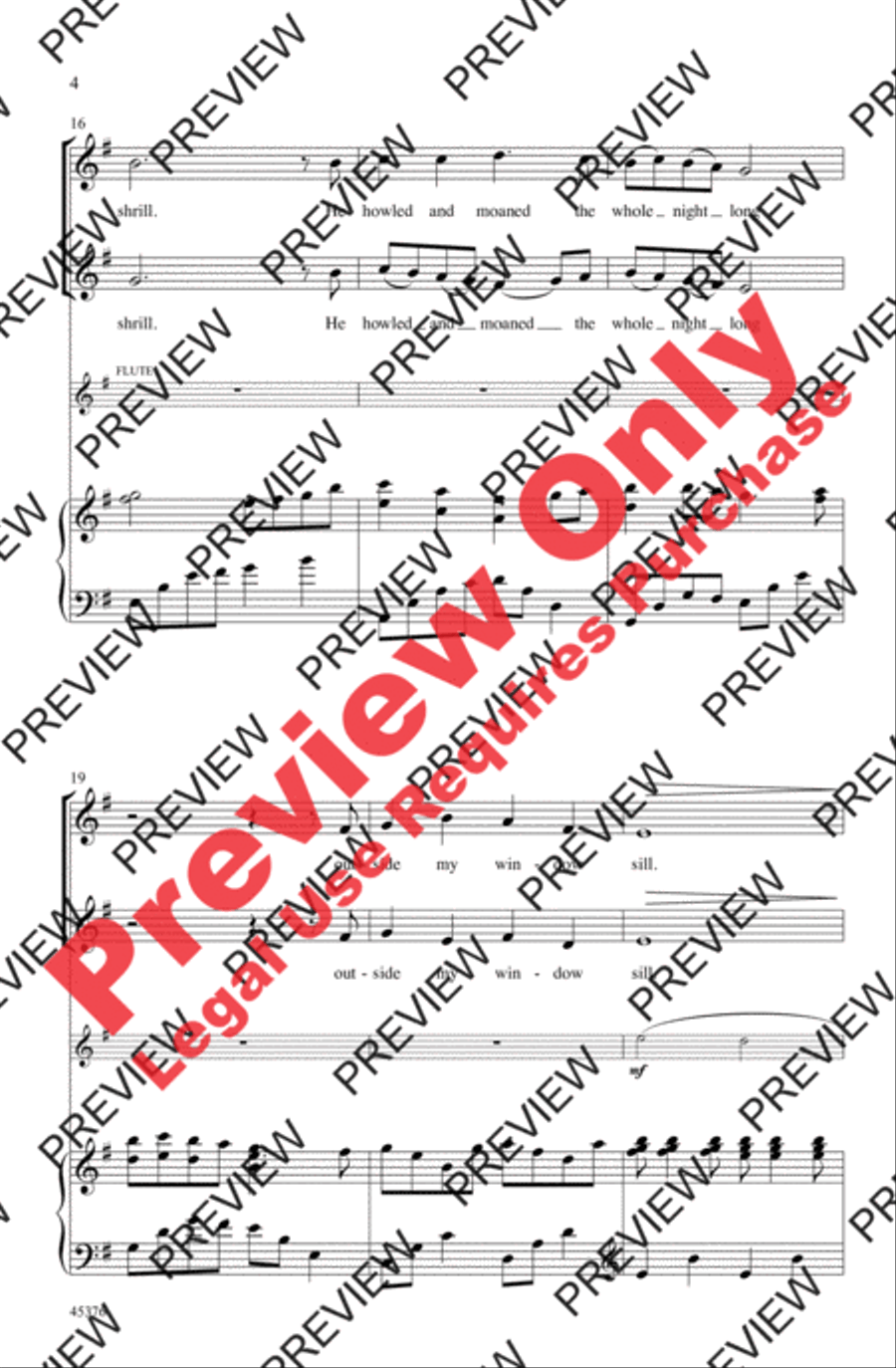 The Winter Wind 2-Part scores gallery preview page 4