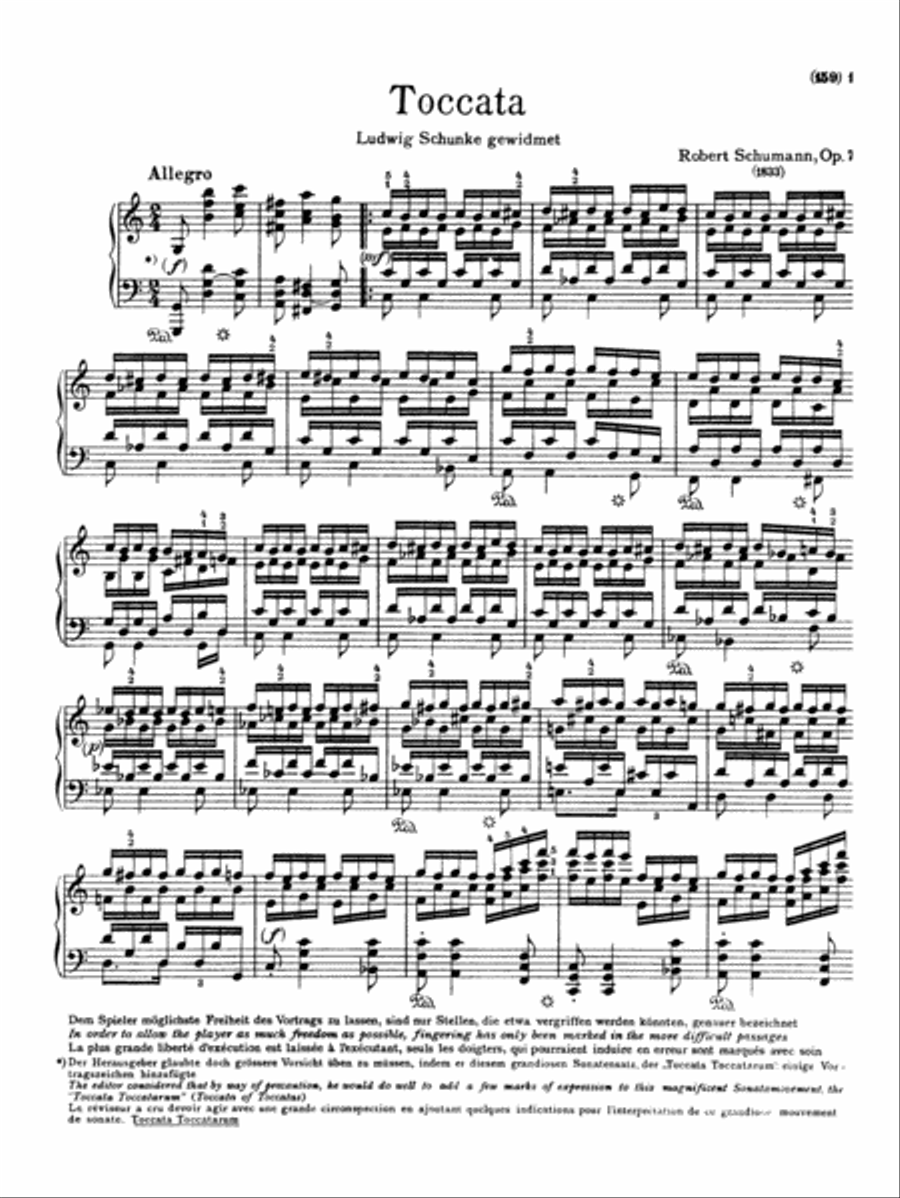 Schumann: Complete Works (Volume I) Piano Solo scores gallery preview page 1