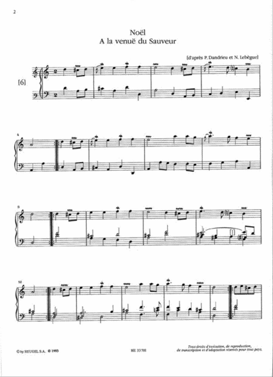 Pièces d'orgue des Augustines de Vitre (lp74) Organ scores gallery preview page 2