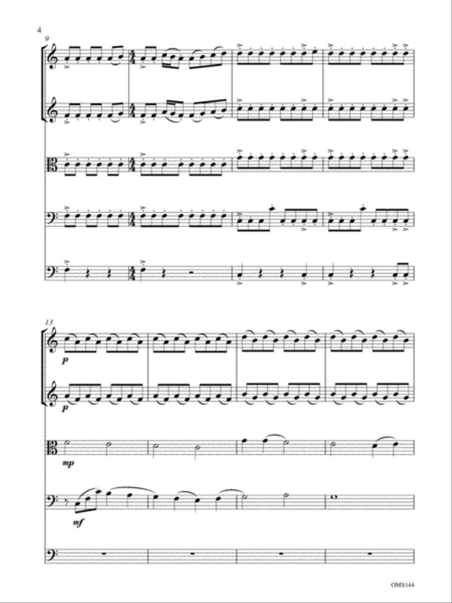 Supernova Supernova String Orchestra scores gallery preview page 4