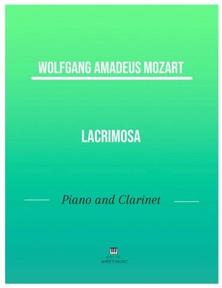 Mozart - Lacrimosa (Piano and Clarinet)
