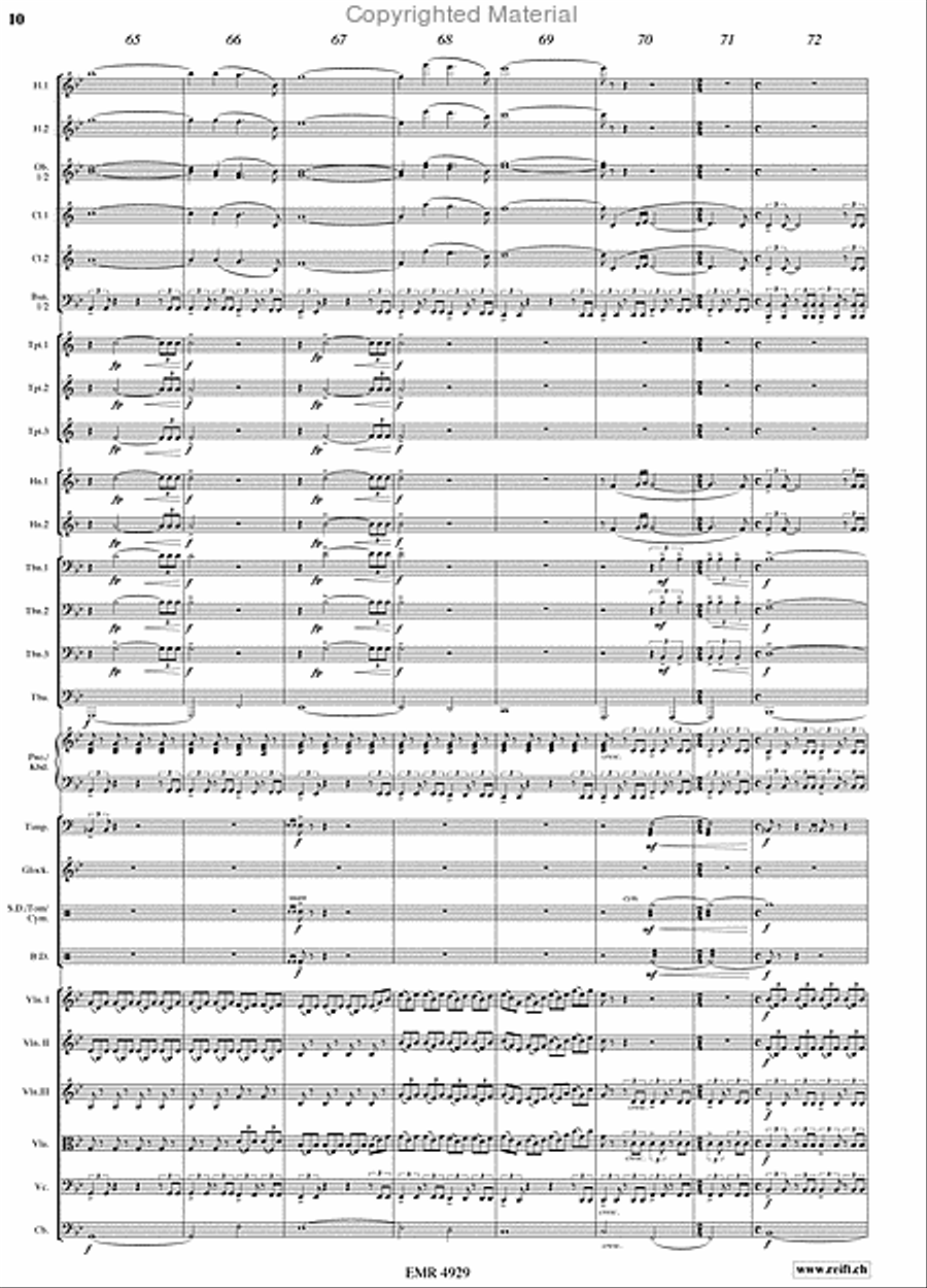 Band Of Brothers Orchestra scores gallery preview page 10