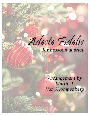 Book cover for Adeste Fidelis