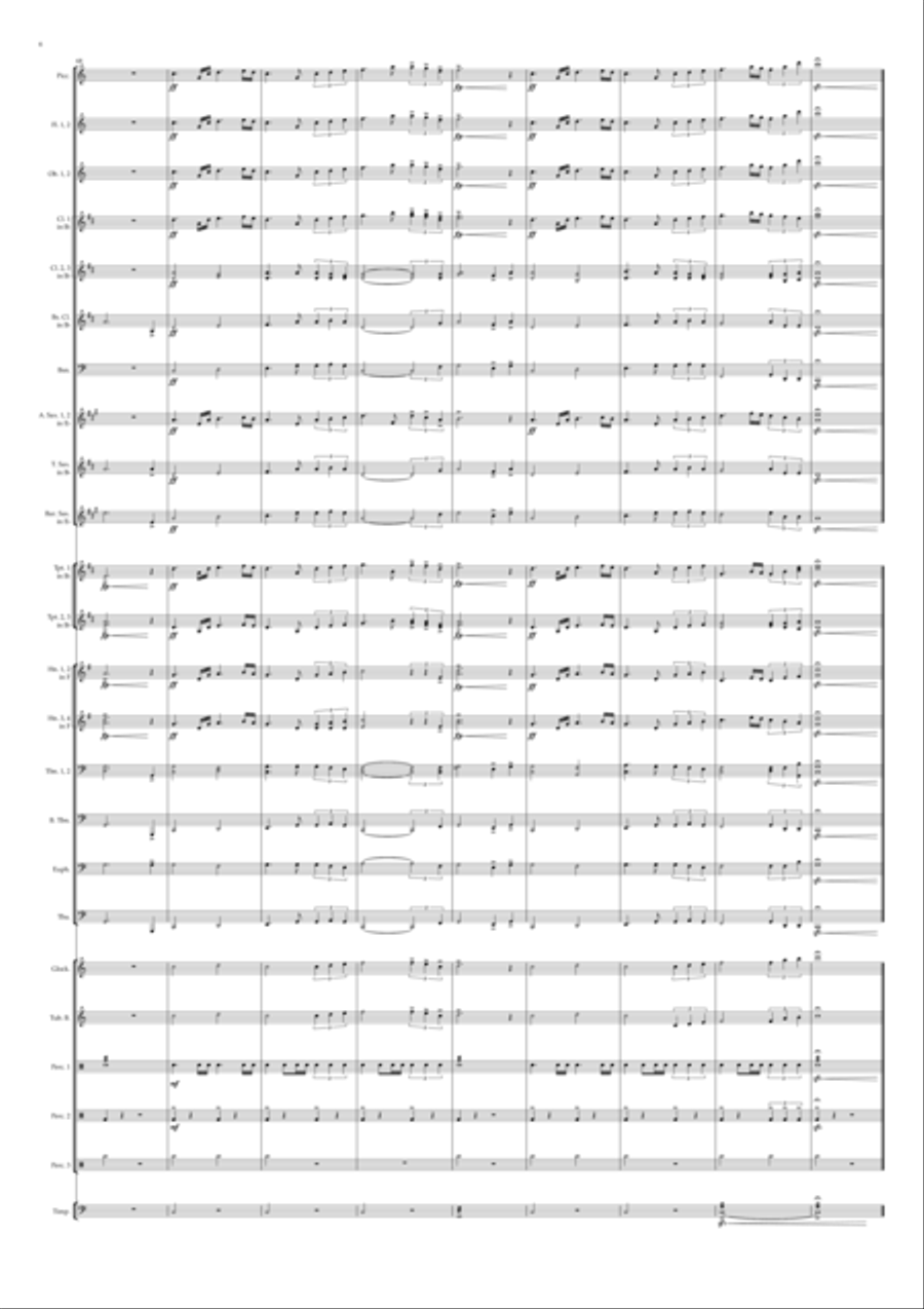 Persevera In Fide Concert Band scores gallery preview page 6
