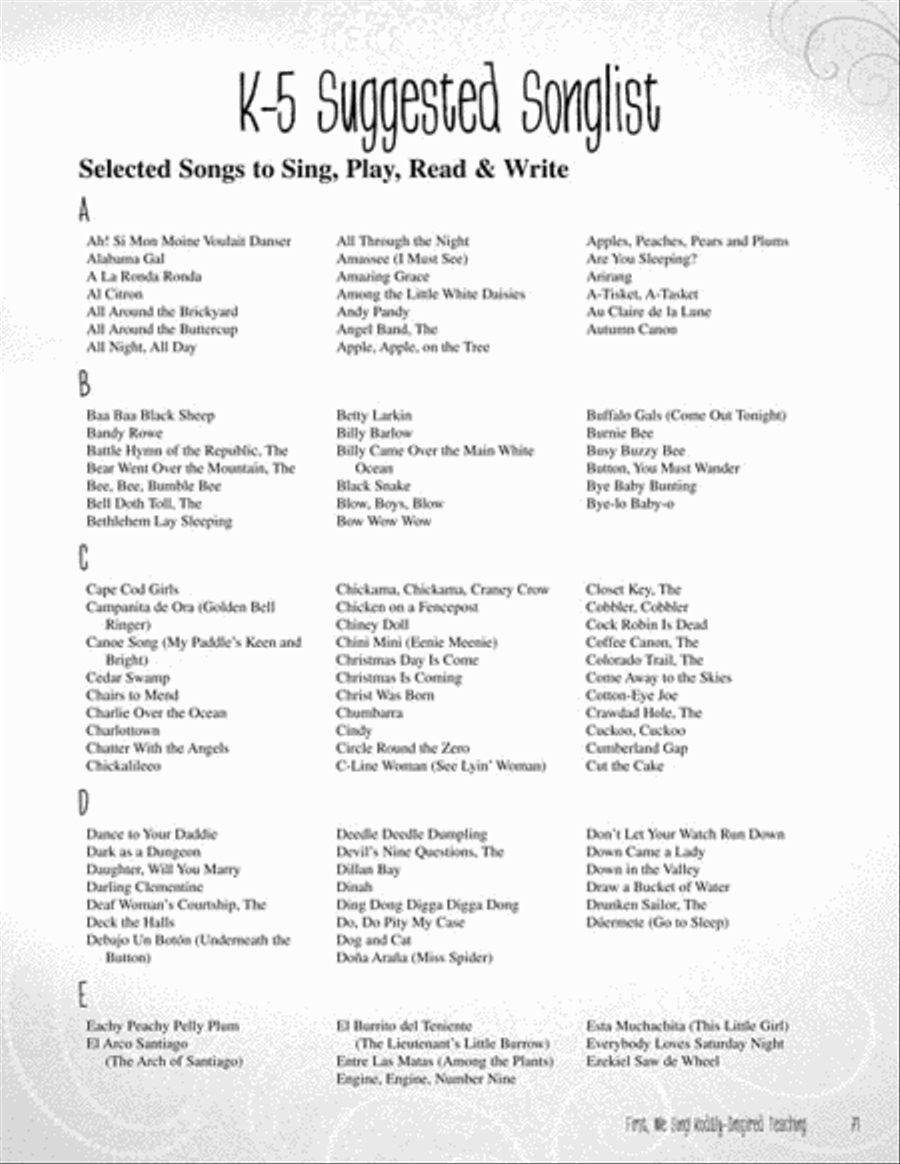 First, We Sing! Kodály-Inspired Teaching for the Music Classroom Choir scores gallery preview page 8