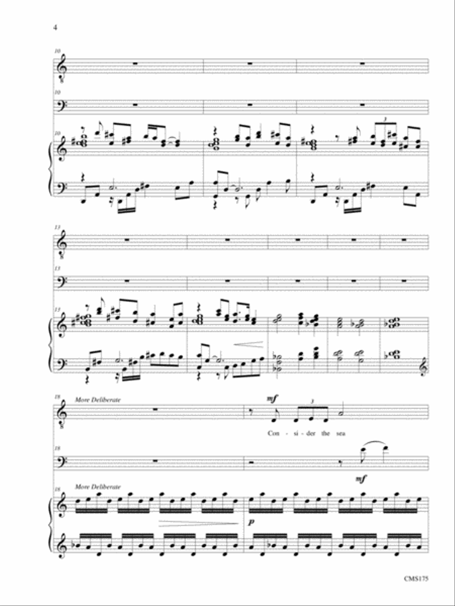 Songs of Solemn Confession: A Song Cycle Bassoon scores gallery preview page 4