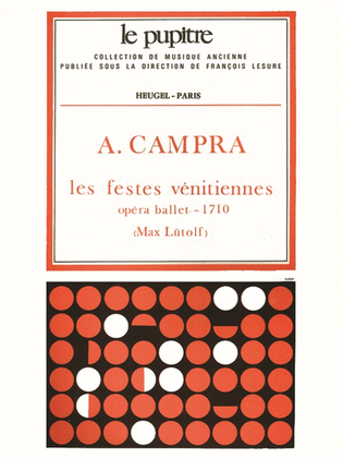 Les Fetes Venitiennes (lp19) (opera)