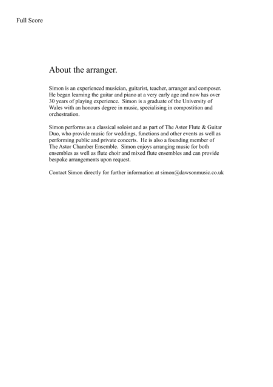 The Christmas Song (chestnuts Roasting On An Open Fire) Flute scores gallery preview page 4
