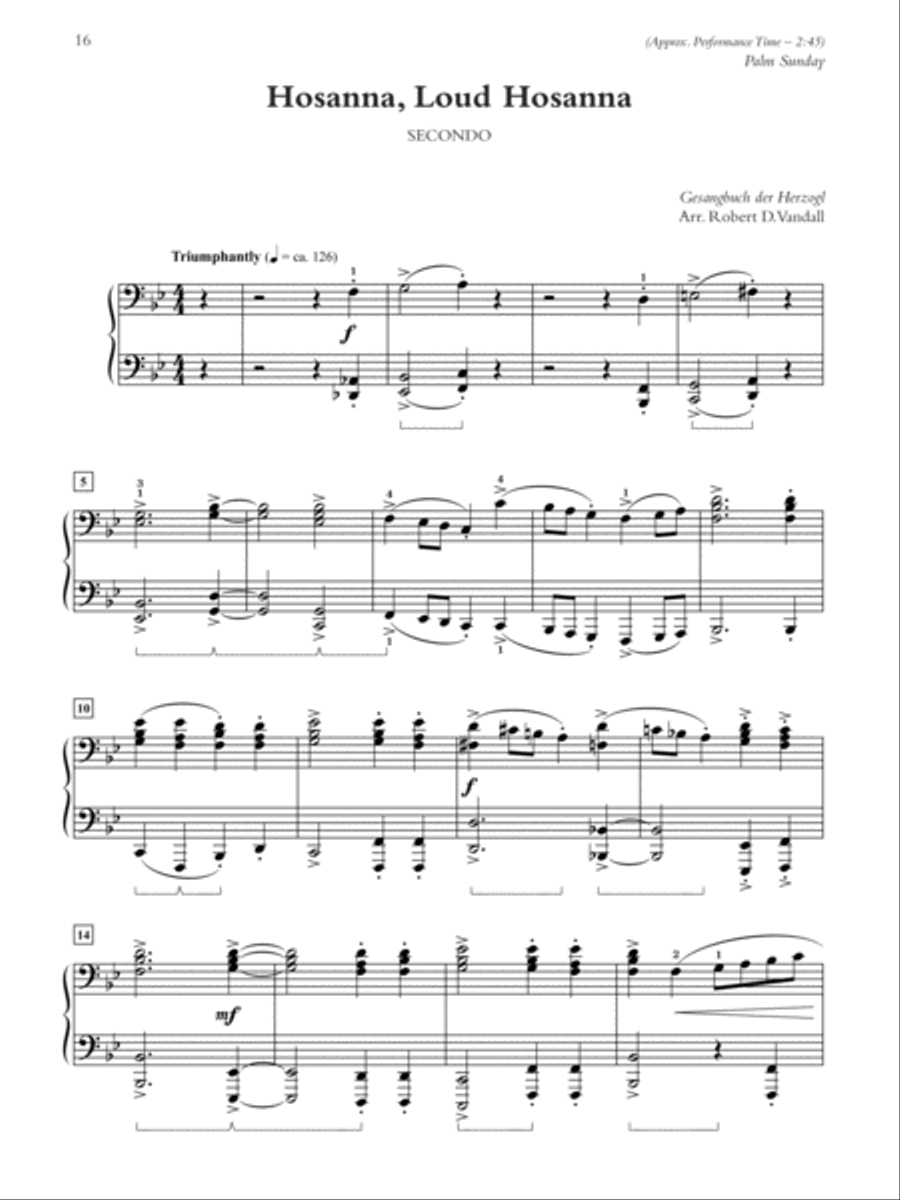 What Can We Play on Sunday? March & April Services, Book 2 Small Ensemble scores gallery preview page 3