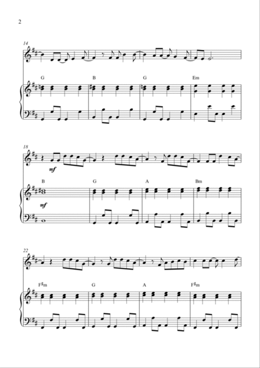 Monsoon Violin Solo scores gallery preview page 2